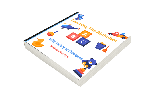 a photo of Learning The Alphabet Book Cover