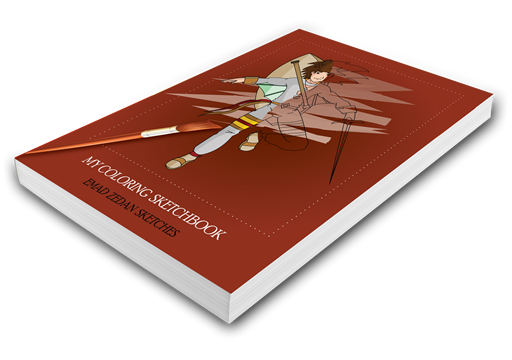 a photo of My Coloring Sketchbook Book Cover