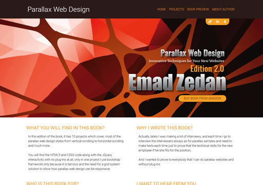 a photo of Parallax Web Design website thumbnail